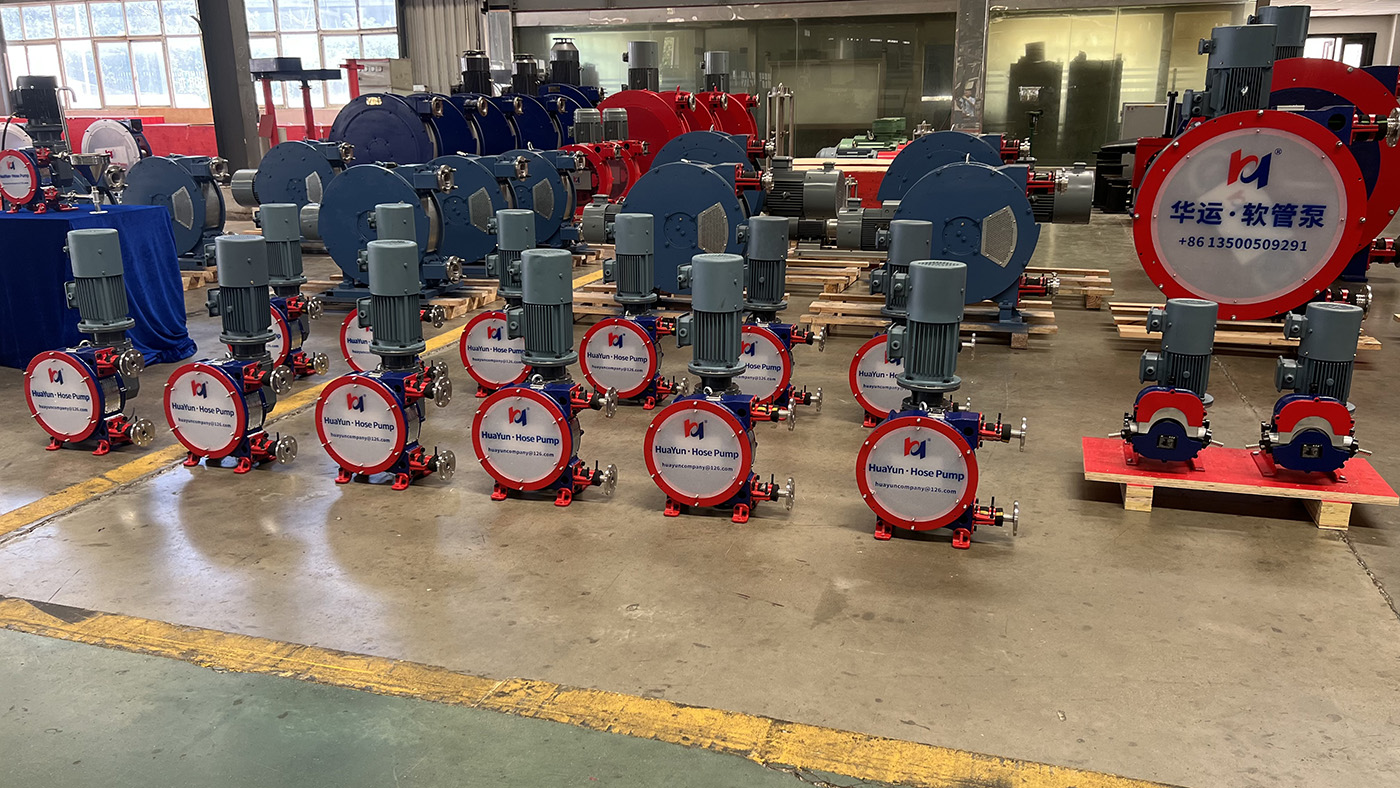 合肥華運機械軟管泵啟程發往歐洲，助力污水處理升級?